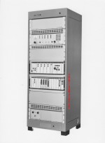 Pye L300 link equipment fitted into a 4 foot cabinet